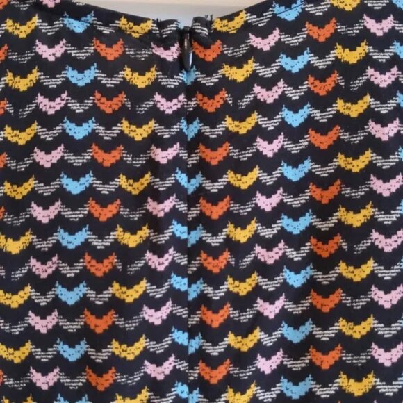 GAP Patterned Mini Dress Size 12 - Picture 7 of 10